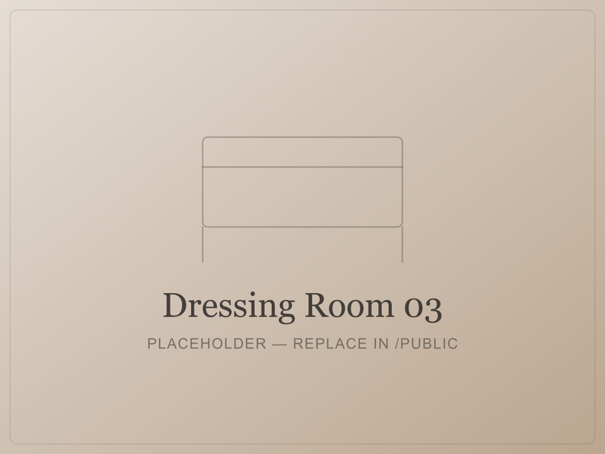 Dressing Room 3