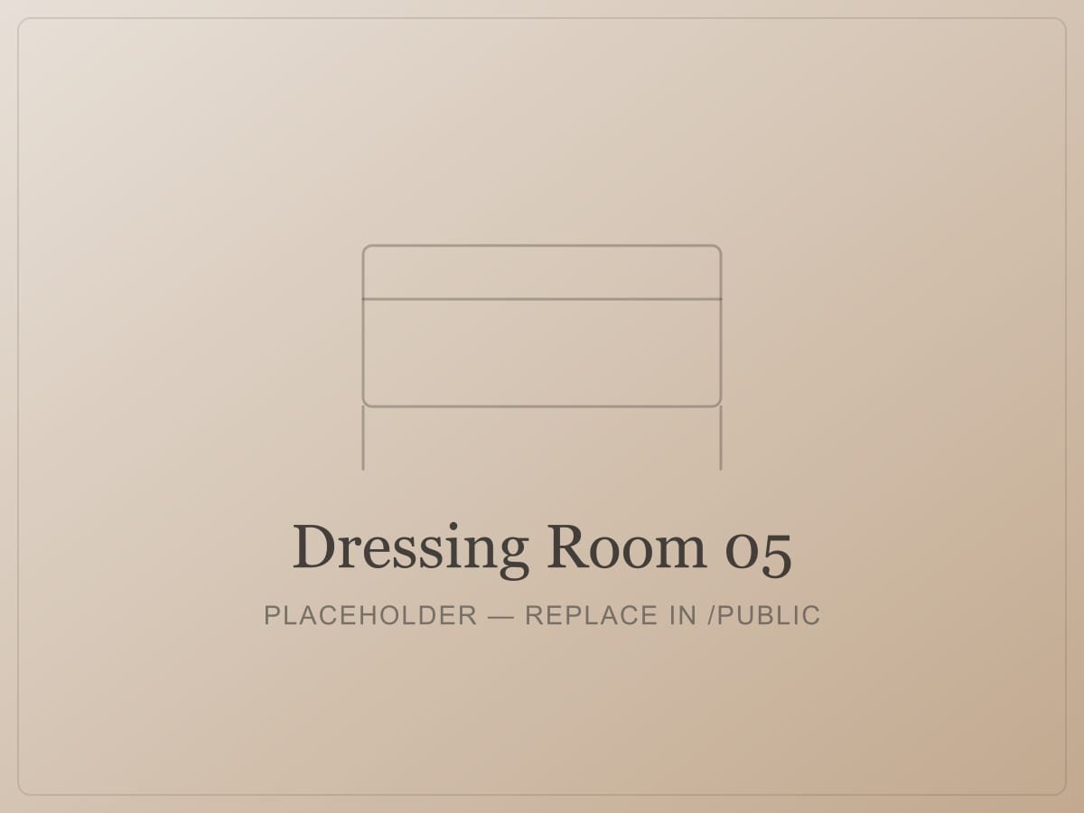 Dressing Room 5