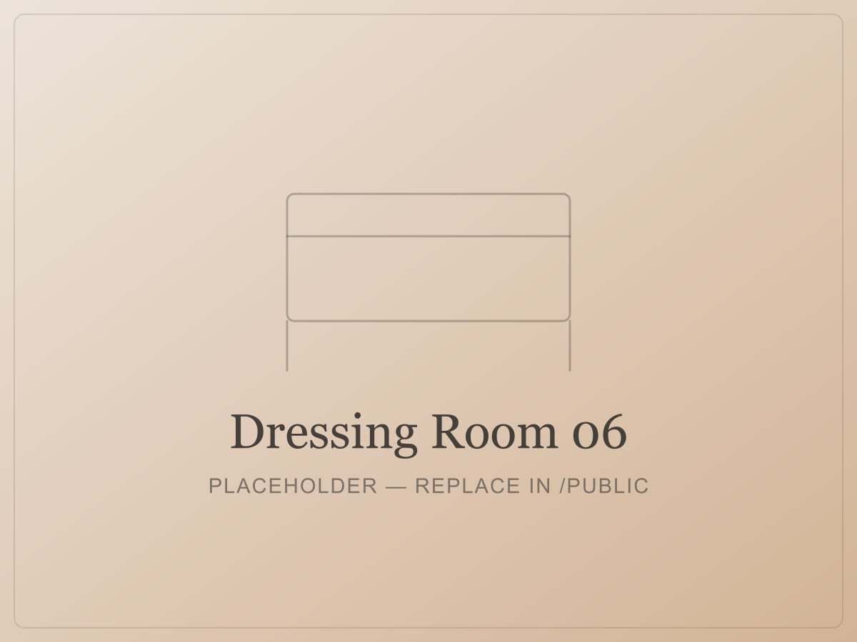 Dressing Room 6