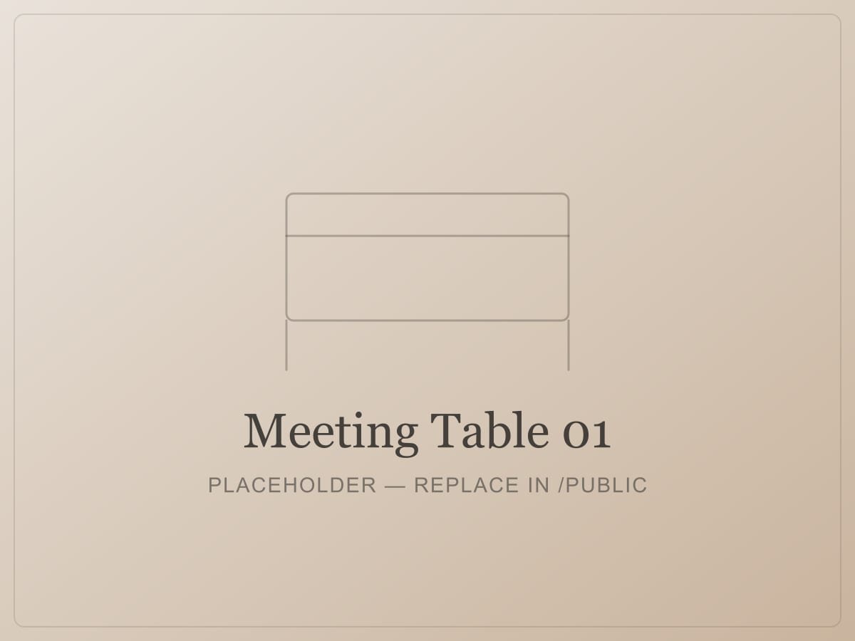 Meeting Table 1
