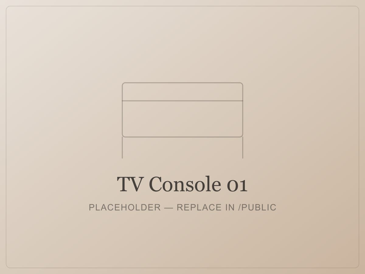 TV Console 1