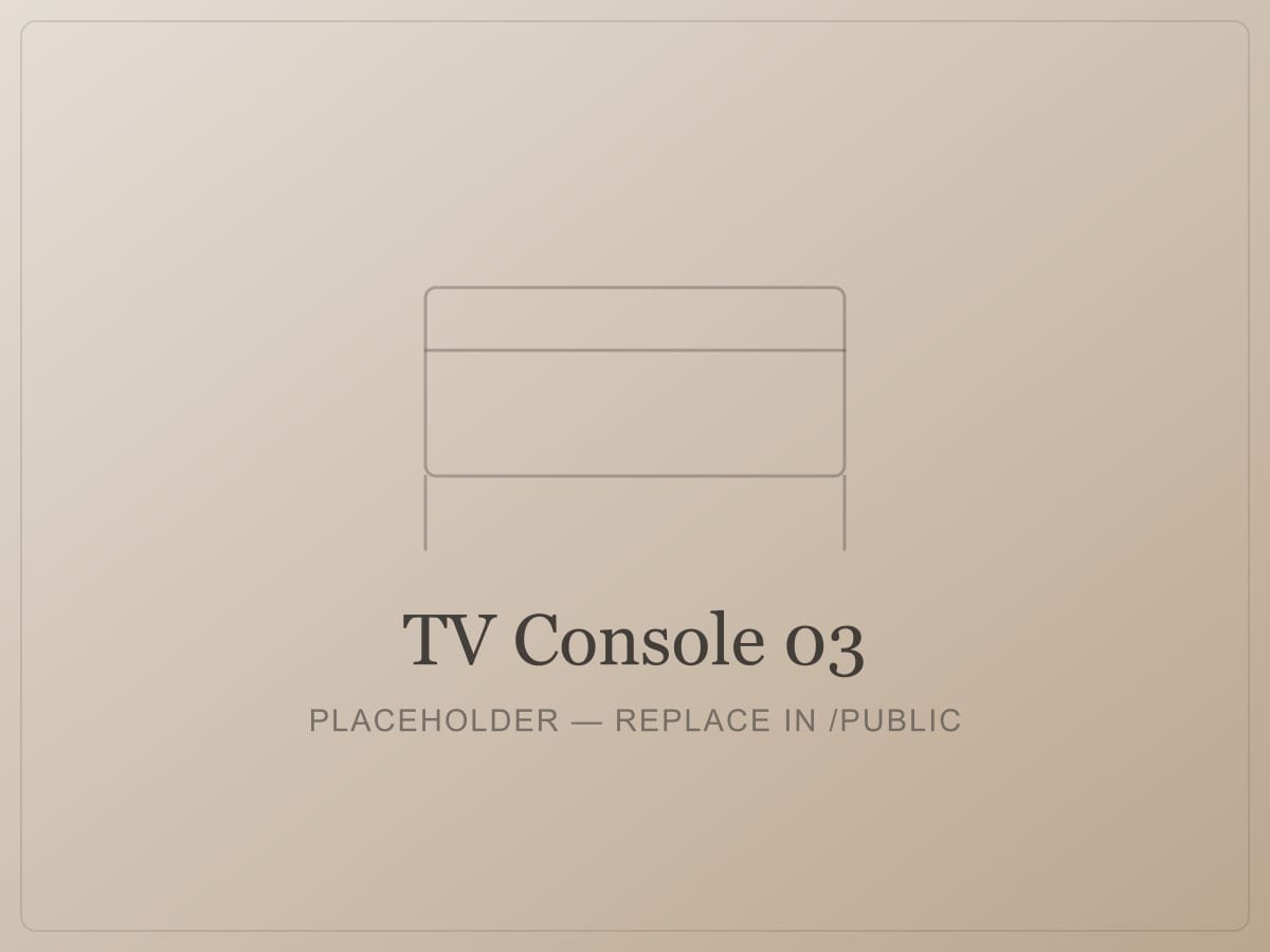 TV Console 3