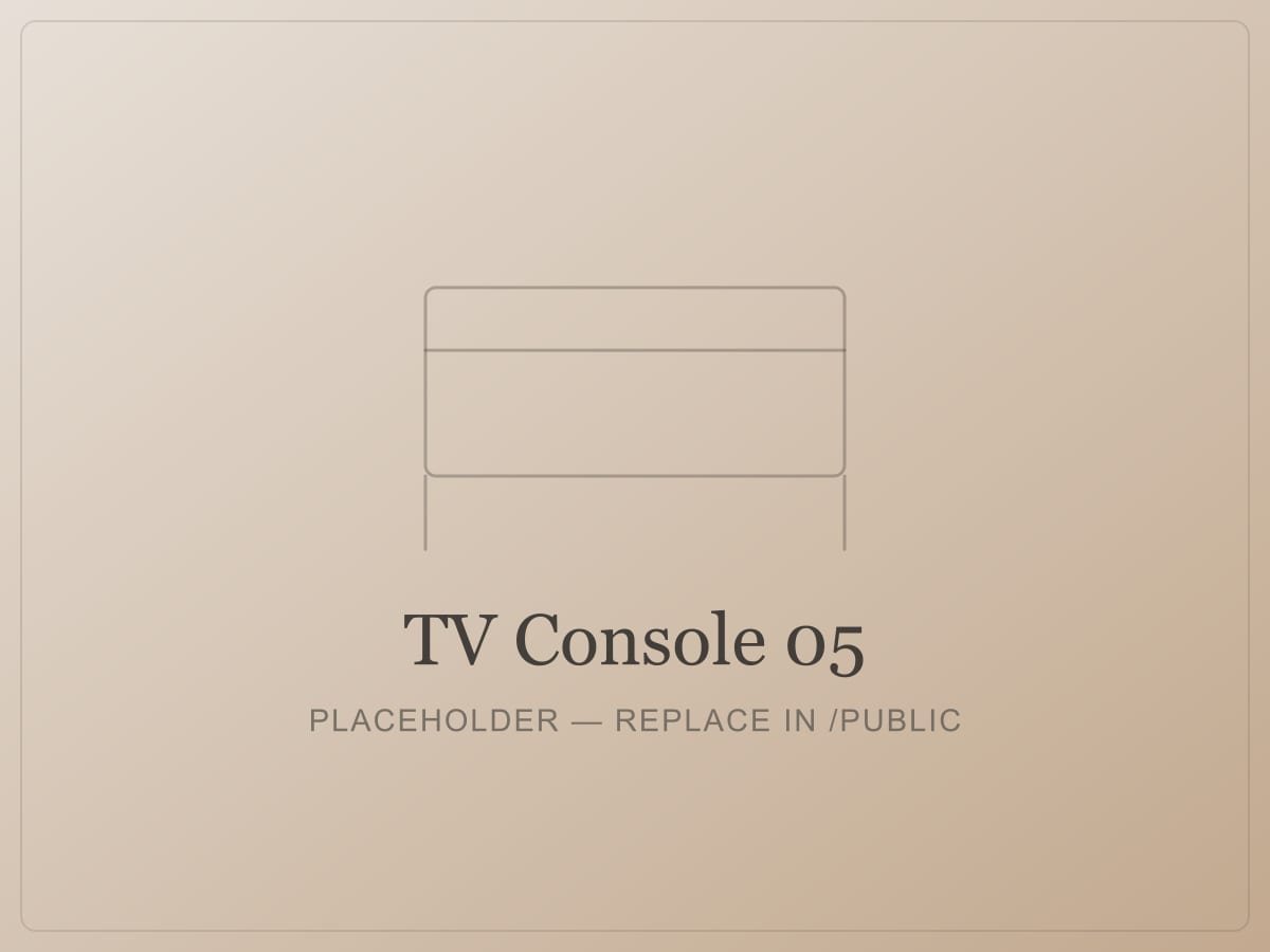 TV Console 5